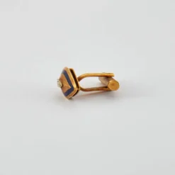 Boutons de manchette Or jaune & diamants