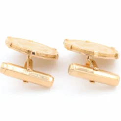 Boutons de manchette Pièce Or jaune