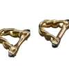 Boutons de Manchettes 2 Ors Saphirs