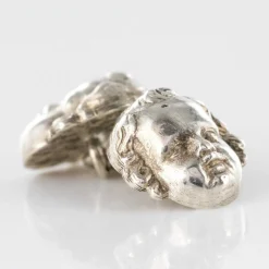 Boutons de manchettes Argent Chérubins