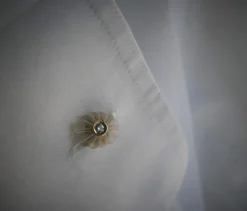 Boutons De Manchettes Cristal De Roche Et Diamants