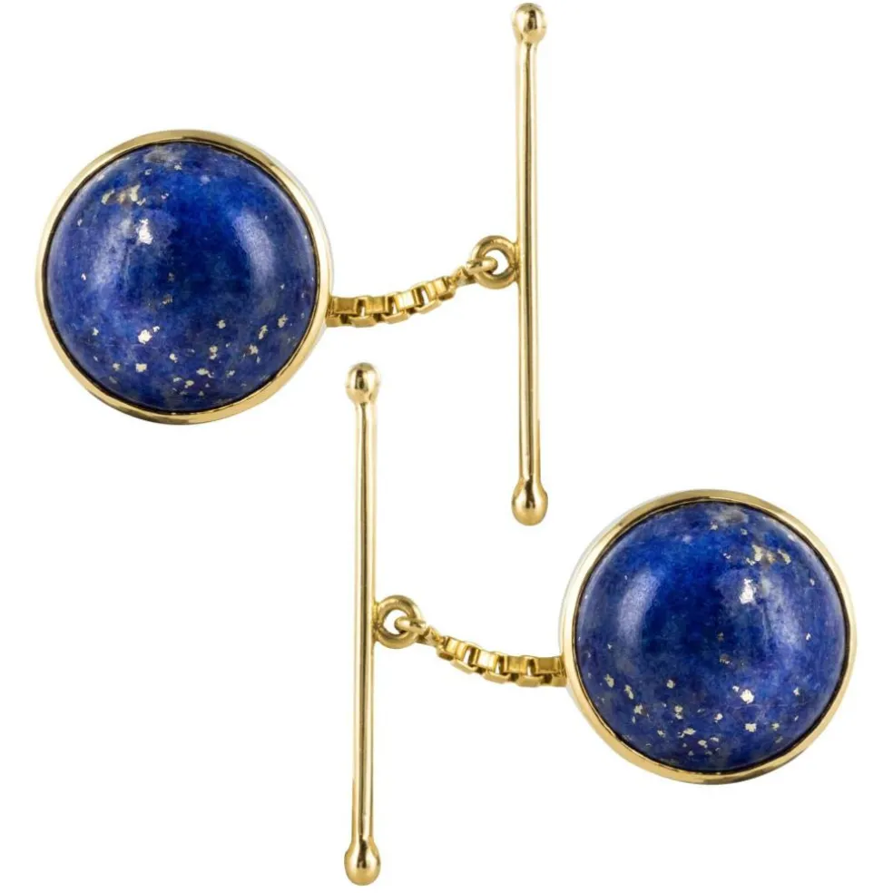 Boutons de manchettes Lapis lazuli