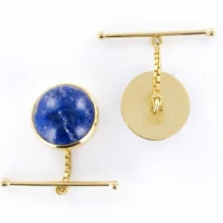 Boutons de manchettes Lapis lazuli