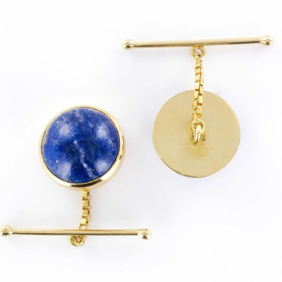 Boutons de manchettes Lapis lazuli