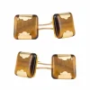 Boutons de manchettes Oeil de tigre