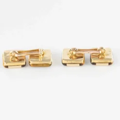 Boutons de manchettes Oeil de tigre