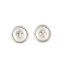 Boutons de manchettes or et nacre