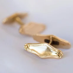 Boutons de manchettes or 1900