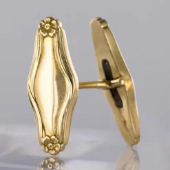 Boutons de manchettes or 1900