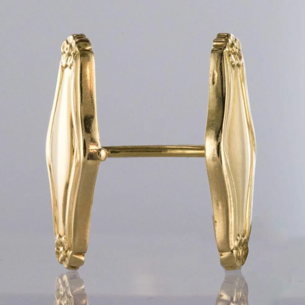 Boutons de manchettes or 1900