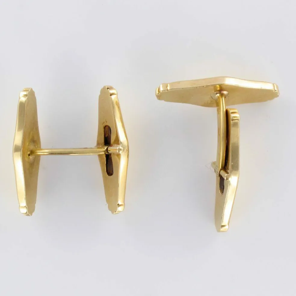 Boutons de manchettes or 1900