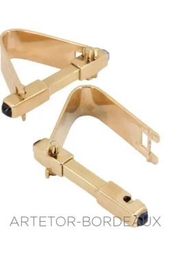 Boutons de manchettes saphirs