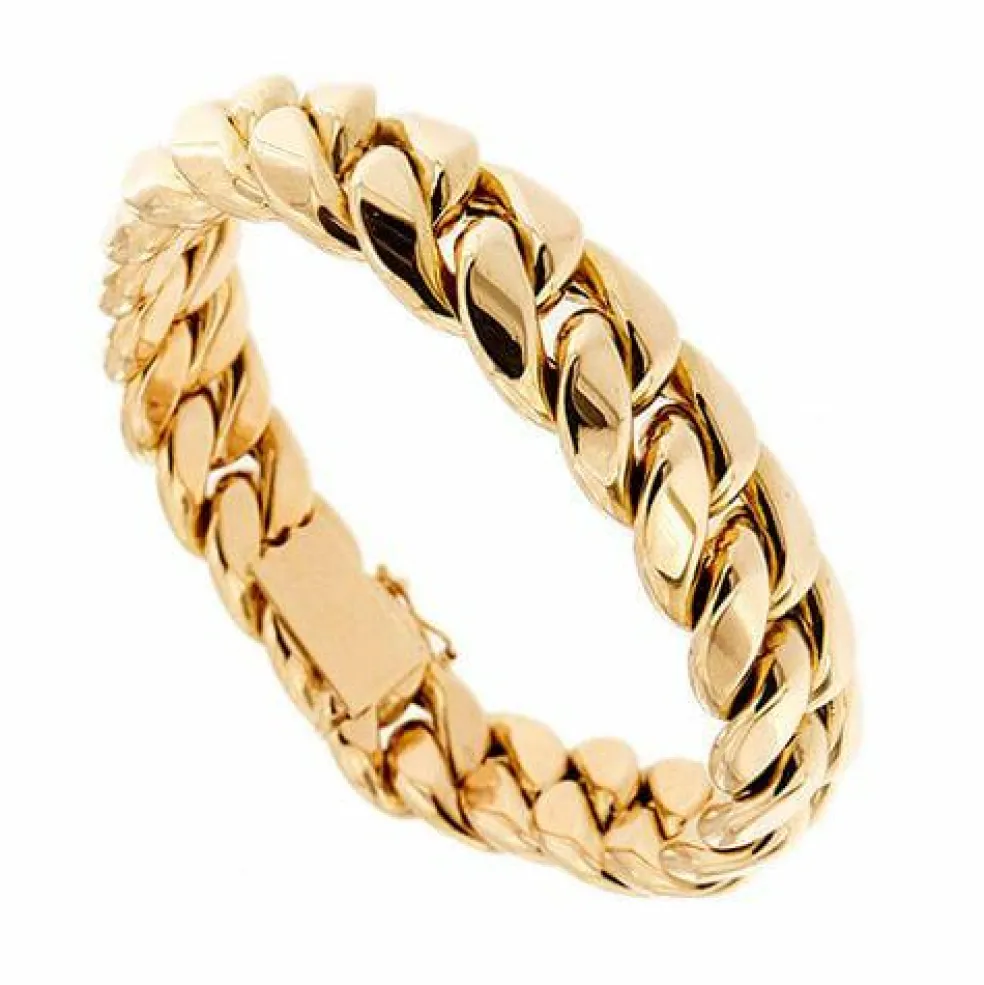 Bracelet à chaîne gourmette