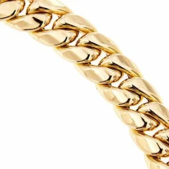 Bracelet à chaîne gourmette