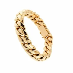 Bracelet à chaîne gourmette