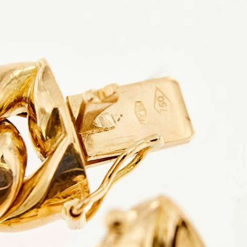 Bracelet à chaîne gourmette