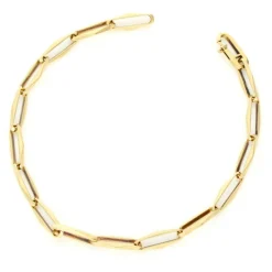 Bracelet « Closed Forever » en or jaune 14 carats