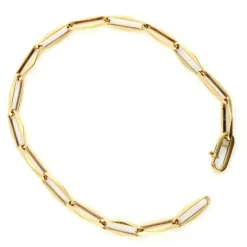 Bracelet « Closed Forever » en or jaune 14 carats