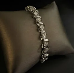 Bracelet diamants 5,25 ct