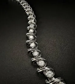 Bracelet diamants 5,25 ct