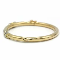 Bracelet - Or jaune et diamants