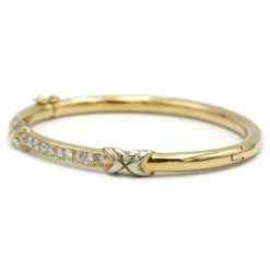 Bracelet - Or jaune et diamants