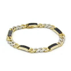 Bracelet saphirs & diamants