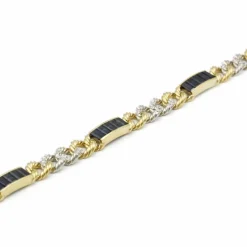 Bracelet saphirs & diamants
