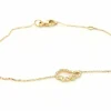 Bracelet Aile d'ange Or rose Diamant