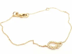 Bracelet Aile d'ange Or rose Diamant