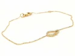 Bracelet Aile d'ange Or rose Diamant