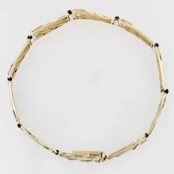 Bracelet ancien Art déco 2 ors