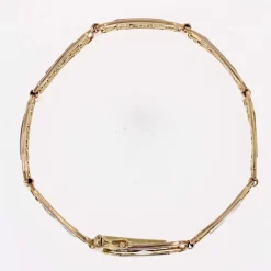 Bracelet ancien Art déco 3 ors
