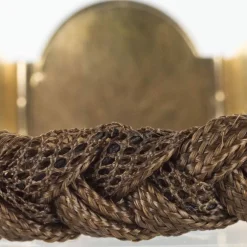 Bracelet ancien cheveux photographie d'un élégant
