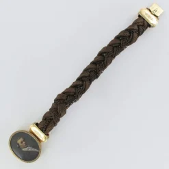 Bracelet ancien cheveux photographie d'un élégant