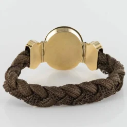 Bracelet ancien cheveux photographie d'un élégant