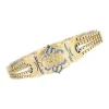 Bracelet ancien en or et son fermoir émaillé