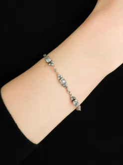 BRACELET ANCIEN OR & ARGENT