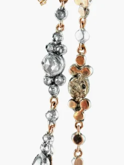 BRACELET ANCIEN OR & ARGENT