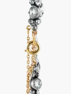 BRACELET ANCIEN OR & ARGENT
