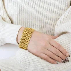 Bracelet ancien or jaune Charles X