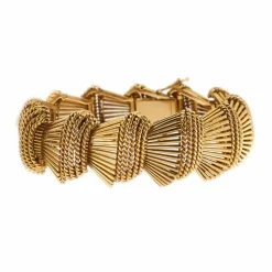 Bracelet Années 50' en Or Jaune