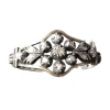 Bracelet Argent Diamants Taillés En Rose