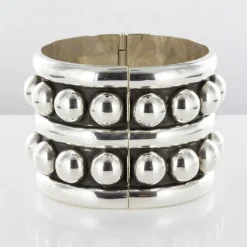 Bracelet argent manchette style Désprès