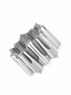 Bracelet argent moderniste