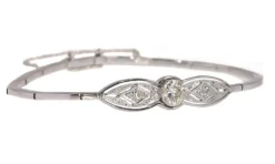 Bracelet Art Déco avec diamant