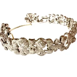 BRACELET ART DÉCO DIAMANTS