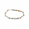 Bracelet Art Déco Or Diamants Saphirs
