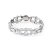 Bracelet Art Déco Platine Diamants