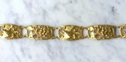 Bracelet Art Nouveau Arnould en Or Jaune
